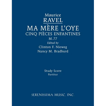 Ma mère l'oye, M.77: Study score - Paperback
