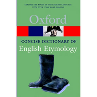 The Concise Oxford Dictionary of English Etymology - Paperback