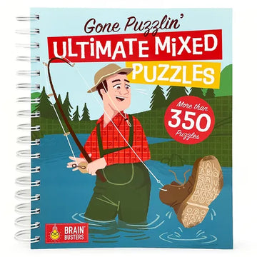 Gone Puzzlin' Ultimate Mixed Puzzles - Paperback