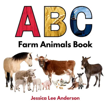 ABC Farm Animals Book - Paperback