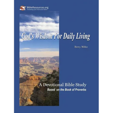 God's Wisdom for Daily Living - Paperback