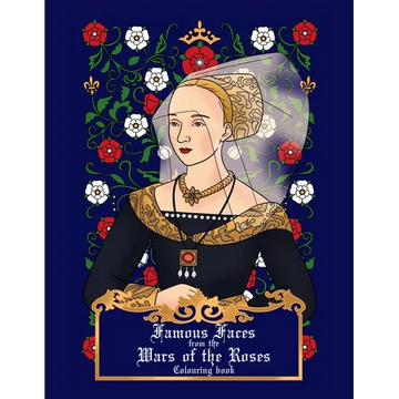 Famous faces from the Wars of the Roses colouring book - Paperback