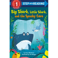 Big Shark, Little Shark, and the Spooky Cave - Paperback