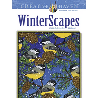 Creative Haven Winterscapes Coloring Book - Paperback