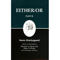 Either/Or, Part II - Paperback