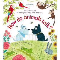 First Questions and Answers: How Do Animals Talk? - Board Book