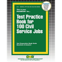 Test Practice Book for 100 Civil Service Jobs - Paperback