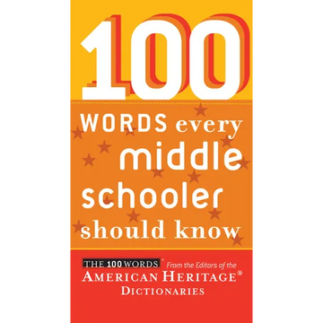 100 Words Every Middle Schooler Should Know - Paperback