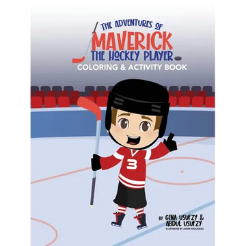 The Hockey Coloring and Activity Book - Paperback