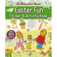 The Berenstain Bears Easter Fun Sticker and Activity Book: An Easter and Springtime Book for Kids - Paperback