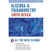 Algebra & Trigonometry Super Review - Paperback