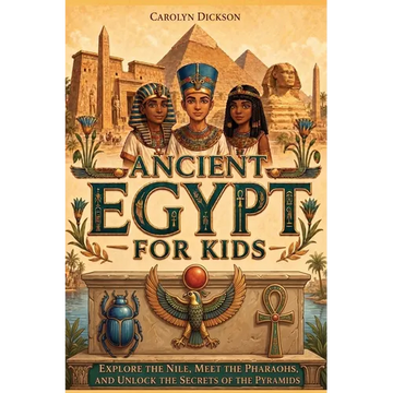 Ancient Egypt for Kids: Explore the Nile, Meet the Pharaohs, and Unlock the Secrets of the Pyramids - Paperback