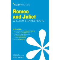 Romeo and Juliet Sparknotes Literature Guide - Paperback