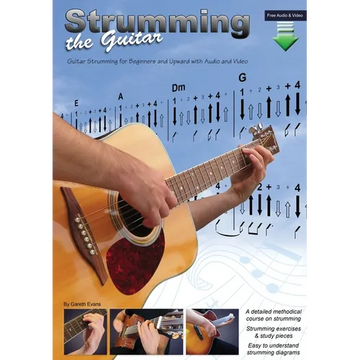 Strumming the Guitar: Guitar Strumming for Beginners and Upward with Audio and Video - Paperback