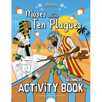 Moses and the Ten Plagues Activity Book - Paperback