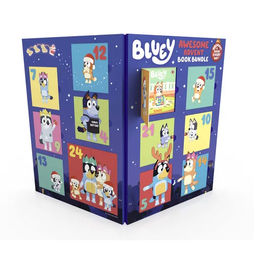 Bluey: Awesome Advent Calendar Book Bundle