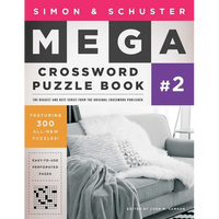 Simon & Schuster Mega Crossword Puzzle Book #2 - Paperback