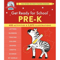 Get Ready for School: Pre-K (Revised & Updated) - Spiral