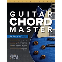 Left-Handed Guitar Chord Master 1: Basic Chords - Paperback