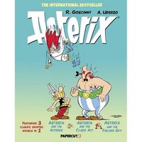 Asterix Omnibus Vol. 11: Collecting Asterix and the Actress, Asterix and the Class Act, and Asterix and the Falling Sky - Paperback