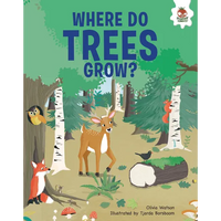 Where Do Trees Grow?: An Illustrated Guide - Library Binding
