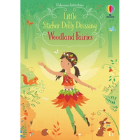 Little Sticker Dolly Dressing Woodland Fairies - Paperback