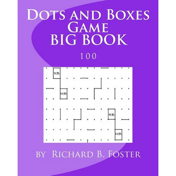 Dots and Boxes Game BIG BOOK: 100 - Paperback