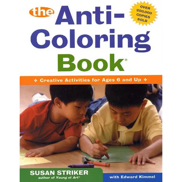 The Anti-Coloring Book - Paperback