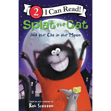 Splat the Cat and the Cat in the Moon - Paperback