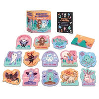 Bigfoot & Friends Magnet Set - Paperback