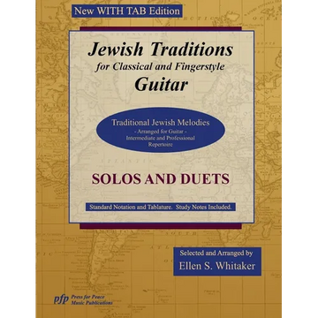 Jewish Traditions for Classical and Fingerstyle Guitar: WITH TAB Edition - Paperback
