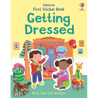 First Sticker Book Getting Dressed - Paperback