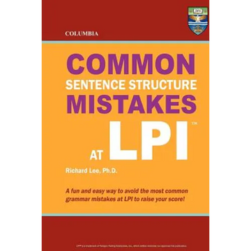 Columbia Common Sentence Structure Mistakes at LPI - Paperback