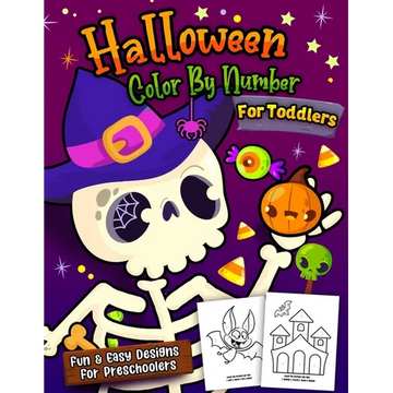 Color By Number - Halloween Edition - Paperback