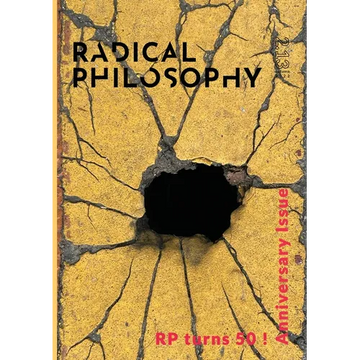Radical Philosophy 2.13 / Autumn 2022 - Paperback