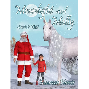 Moonlight and Molly: Santa's Visit - Hardcover