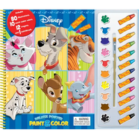 Disney Animal Classics Deluxe Poster Paint & Color - Novelty