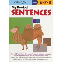 Kumon My Book of Sentences - Paperback