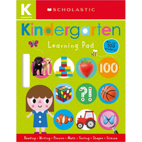 Kindergarten Learning Pad: Scholastic Early Learners (Learning Pad) - Paperback