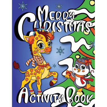 Merry Christmas Activity Book for Kids - Paperback