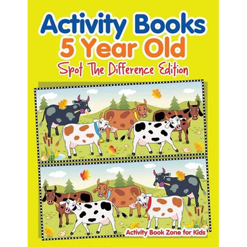 Activity Books 5 Year Old Spot The Difference Edition - Paperback