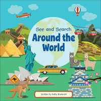 See and Search Around the World - Library Binding