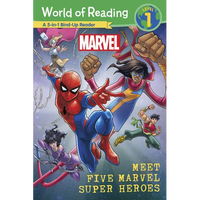 World of Reading: Meet Five Marvel Super Heroes - Paperback