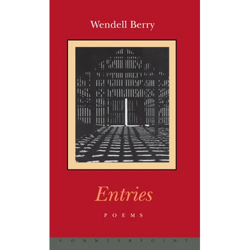Entries: Poems - Paperback