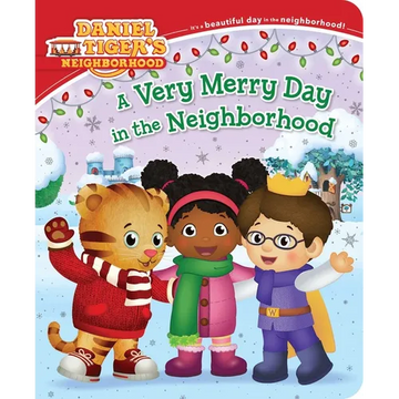 A Very Merry Day in the Neighborhood - Board Book