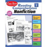 Reading Comprehension, Nonfiction, Grade 1 - Paperback