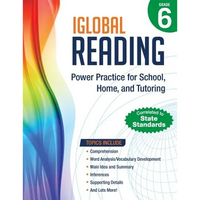 iGlobal Reading, Grade 6: Power Practice for School, Home, and Tutoring - Paperback
