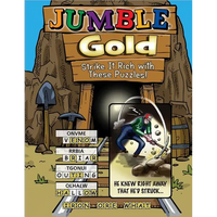 Jumble(r) Gold: Strike It Rich with These Puzzles! - Paperback