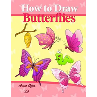 How to Draw Butterflies: Drawing Activity for the Whole Family - Paperback