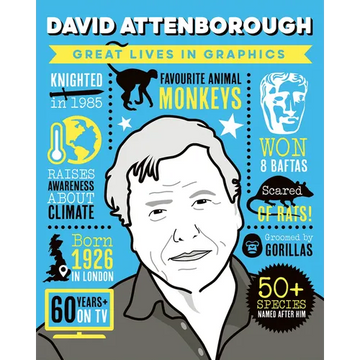 Great Lives in Graphics: David Attenborough - Hardcover